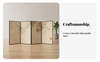 Chinese Landscape Folding Screen Oriental artistic Room Divider Freestanding