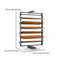 Rotating Shoe Rack Height Adjustable 360 Degree Shoe Organizer Space-Saving Closet Furniture for Homeowners, Adults, Entryway, Dressing Room, Bedroom