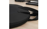 12 Inch Drum Pad Bag Waterproof Drum Pad Carrying Bag Drumstick Pocket Musical Instrument Accessory for Drummers, Students, Travel, Music Class