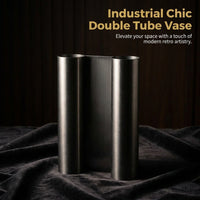 Industrial Style Metal Vase