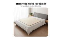Heavy-Duty Foldable Slatted Bed Board Prevents Sagging Bunkie Board Even Weight Distribution Mattress Support Breathable for Homeowners, Dorm Residents, on Platform Beds, Guest Room, Hotel, Dormitory