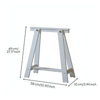 Solid Wood Trestle Leg Minimalist Design DIY Desk Leg Easy Assembly for Workshop