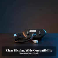 Digital Display Instrument Cluster High Visibility Readout Electric Two-Wheeler Instrument Cluster Universal Power 48V-72V LED Dashboard