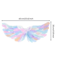 Feather Angel Wings Handmade Feather Wings Lightweight for Party, Cosplay, Kids