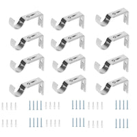 25mm Roman Rod Bracket Bracket Single Rod Adjustable Bracket Hook Curtain Accessories Wholesale Curtain Rod Bracket