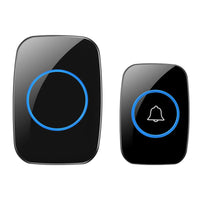 Smart Wireless Doorbell 1-to-1 No Logo, Long Range Remote Control, EU Plug