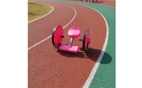 Hand-Operated Riding Car Stable Rideriding Toy with Side Wheels Compact Balance Rideriding Toy for Kids, Young Children, Playroom, Backyard