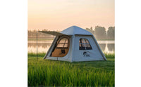 Easy Setup Inflatable Tent Waterproof Air Tent Protection Windproof for Campers, Families, Camping, Road Trips, Park