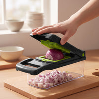 Multifunction Onion Chopper with Lid