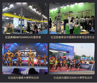 健身房双层哑铃架商用十对哑铃展示架私教收纳固定三层杠铃片架子