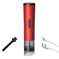 Electric Pepper Instant-Grind Tool Automatic Table Seasoning and Pepper Mill Adjustable Coarseness USB-Powered Spice Mill for Home Cooks, Dining Table