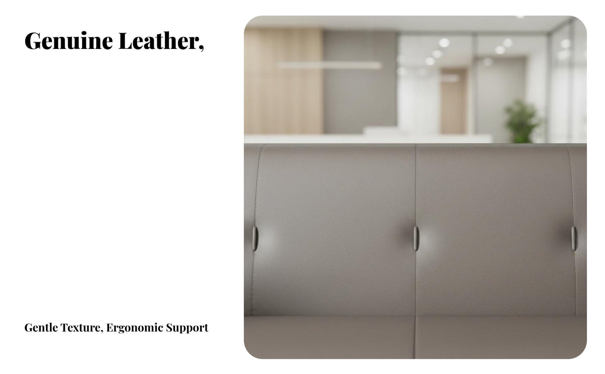 Modern Design Upholstered Loveseat and Armchair Minimalist aesthetic Reception Seating space-saving Size Commercial Furnishing Comfortable Cushioning for Business Owners, Employees, Office Managers, Waiting Room
