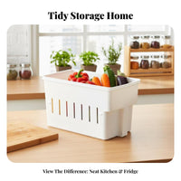 Handled Box with Divider Divided Sectisingled Storage Container accommodateable