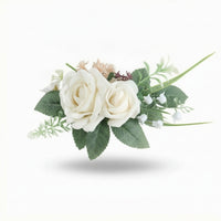 Wrist Corsage with Pearls Artificial Accessory Prom for Bridesmaids, Brides