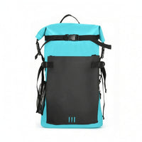 Adjustable Dry Backpack with Mesh Pocket Water Resistant Daypack Heavy-Duty Rucksack Lightweight for Hikers, Hiking