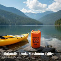 Floats on Water Floating Waterproof Bag Adjustable Shoulder Strap Waterproof Dry Bag Long-Lasting 500D PVC for Swimmers, Rafting, Beach