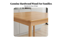 Square Dining Table with 4 Chairs Space-Saving Kitchen Furniture Minimalist Design Nordic Look and Feel for Apartment Dwellers