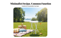 Telescopic Round Stool Retractable Design Portable Seating Lightweight Folding Seat for Campers, excursionsers, Outdoor, Outdoors, Camping