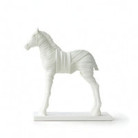 Horse Sculpture Abstract Horse Figurine Modern for Office Desk, Art Collectors