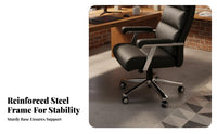 Curved-Frame-Frame Rotating Chair Height Adjustable Office Furniture effortlessRolling Casters Ergonomic Design