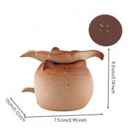 Tea Heating Warmer Multi-Functional Ceramic Tea Warmer Matte Burner-Style Vessel for Table