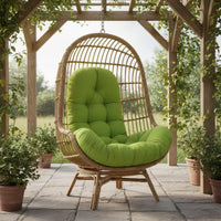 Outdoor Hanging Chair Cushion Anti-Pilling Hanging Chair Cushion Button Tufted