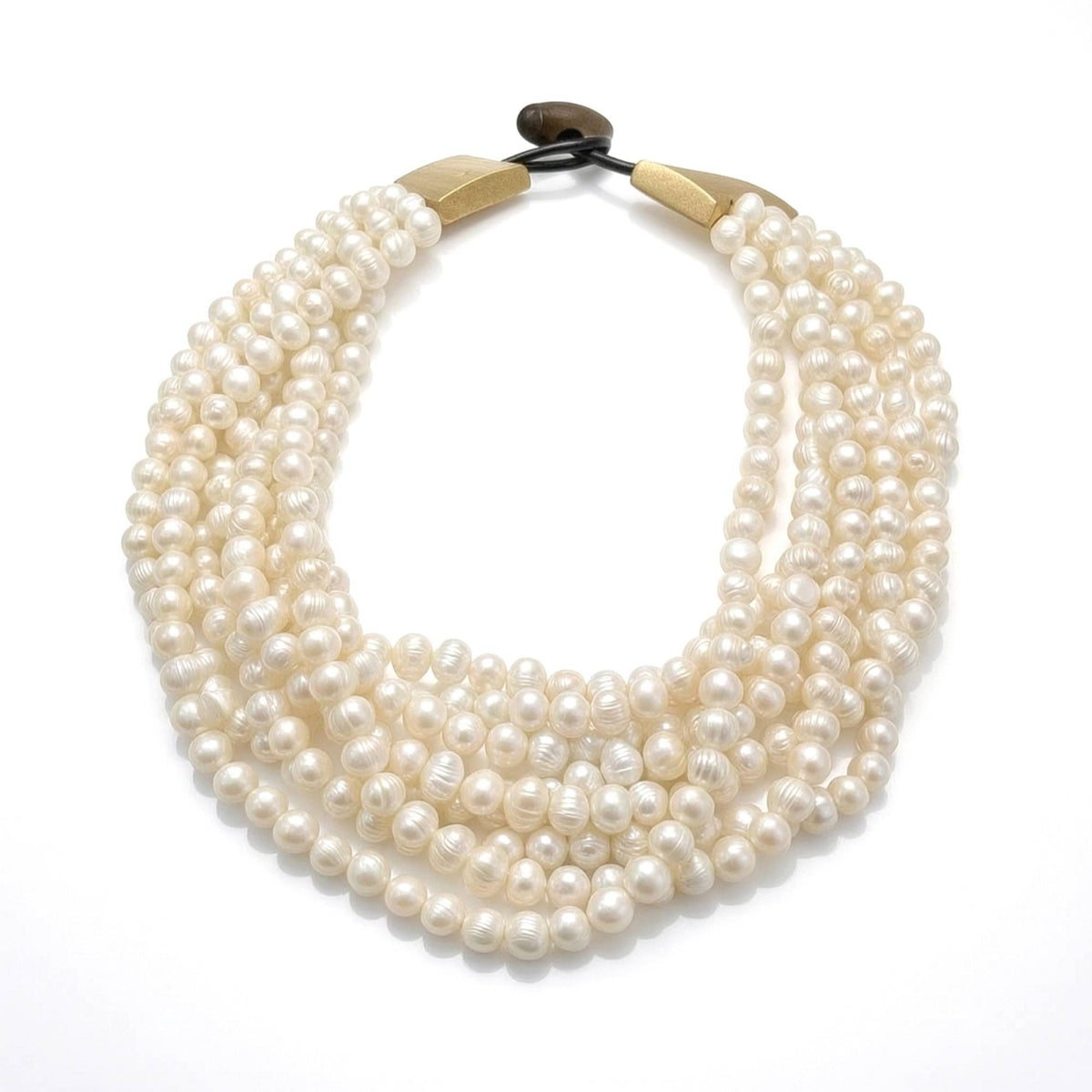 Layered Pearl Necklace Elegant Layered Necklace Versatile Jewelry for Brides, Weddings