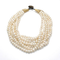 Layered Pearl Necklace Elegant Layered Necklace Versatile Jewelry for Brides, Weddings