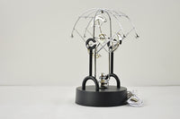 降落伞混沌摆KINETIC ART动态艺术家居桌面装饰USB扇形永动仪模型