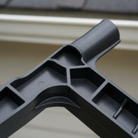 Roof Gutter ABS Plastic Angled Gutter Long-Lasting