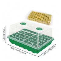 Seedling Propagation Box Ventilated Starting Tray Shallow Rectangular