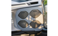 4 Pieces Speaker Grille Trim Covers Perforated Car Thin pieceProfile