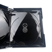 4K光盘盒黑色ULTRA HD盒多碟乌蓝光十碟8碟10碟装电影DVD收藏盒子