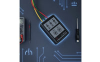 LED and Buzzer Indication Three Phase Sequence Indicator Double Insulated Leads Phase Sequence Indicator Alligator Clips Included