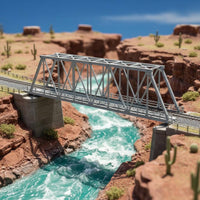 1:87 Bridge Model Plastic HO Scale Bridge for Train Collectors