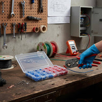Insulated Circular Terminal Assortment Secure Connection Electrical Hardware