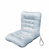 Seat and Back Cushion Padded Tufted Chair Cushion with Ties Home Furnishing