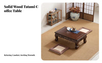 Japanese design Tea Table Multi-Purpose Floor Desk Multifunctional Space Saving for Students