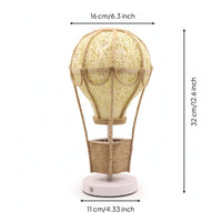 Hot Air Balloon Table Lamp Cordless Hot Air Balloon Lamp Warm for Baby