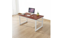 Simple Design Dual Office Desk Two Person Use Computer Desk Long-Lasting Study Table Easy to Clean for Small Apartment