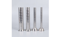 4 Pieces Stainless Steel Sausage Stuffing Funnel Compatible Sausage Stuffer Attachment Polished Kitchen Tool Universal for Butchers