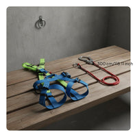 Full Body Safety Harness Wear-Resistant 5 Point Safety Harness Heavy Duty