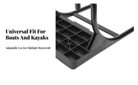 Universal Fit Inflatable Boat engine Bracket Easy to Install Inflatable Boat Outboard Support Adjustable Boating Accessory sturdy Duty for Kayakers, Anglers, Fishermen, Fishing, Lakes, Rivers
