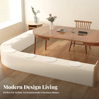 Accordion Paper Bench Portable Accordion Paper Stool Expandable for Living Room