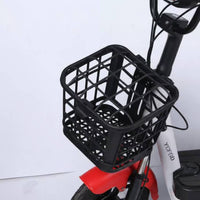 20 Pieces Electric Bike Basket Sturdy Universal Front Basket for Commuting