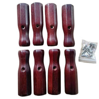 8 Pieces Wooden Foosball Handle Table Table Soccer Handle Classical Atmosphere Game Room Equipment for Arcade