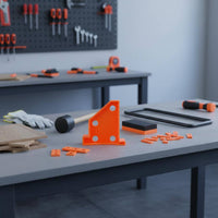 107 Pieces Wood Flooring Installation Kit Heavy Duty Home Improvement Reinforced