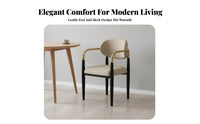 Curved rear Dining Chair Italian-Inspired home-design Furniture adaptable Ergonomic rearrest for Homeowners, Adults, Living Room
