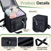 New Insulated Milk Tea Carry Bag - Waterproof Oxford Cloth Large Capacity Cooler Bag
