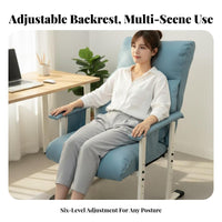 Foldable rest Lounger paddinged Comfort Adjustable Sleeper Chair sturdy Frame